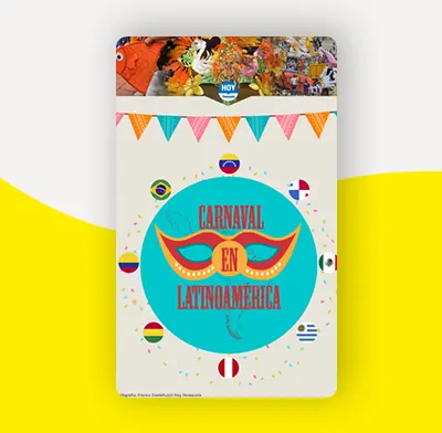 Infografía Interactiva carnavales en Latinoamérica